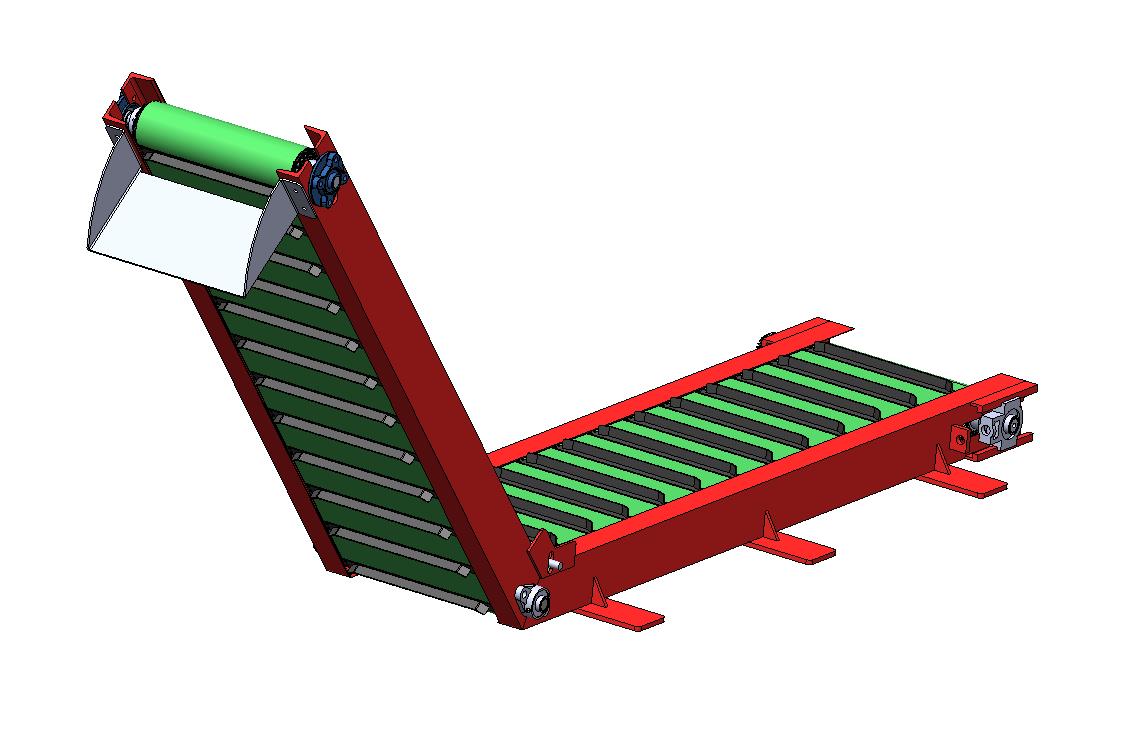 链条链板带提升输送机