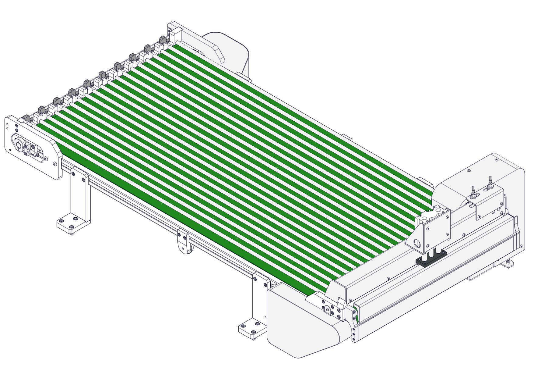 多列输送皮带机