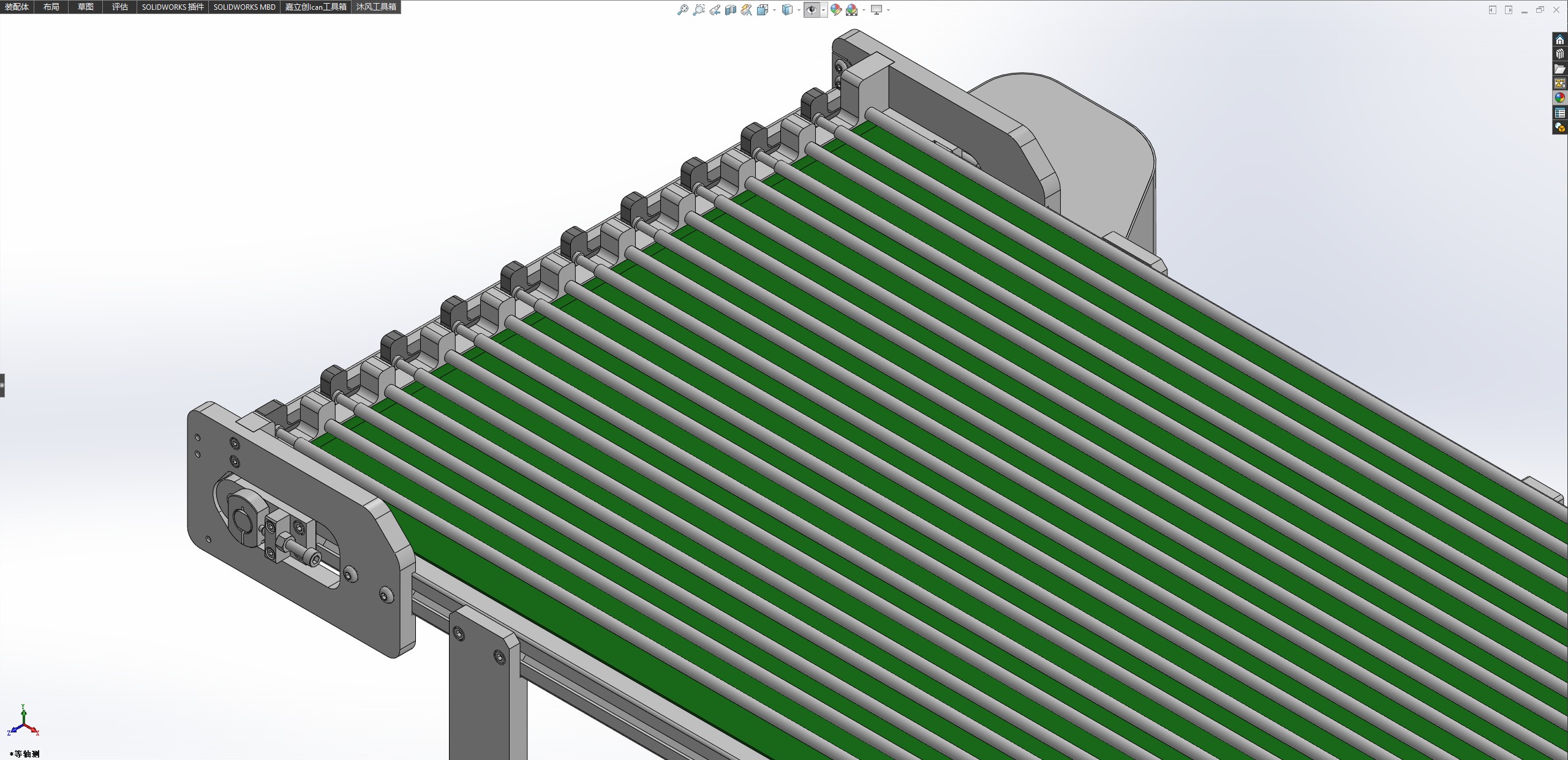 多列输送皮带机