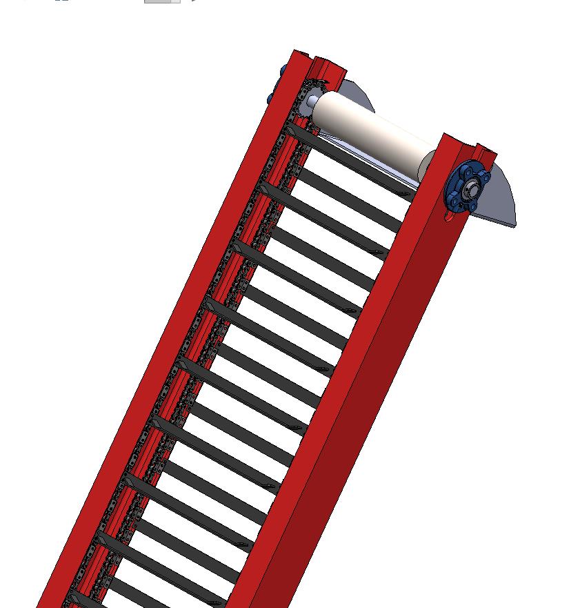 链条链板带提升输送机