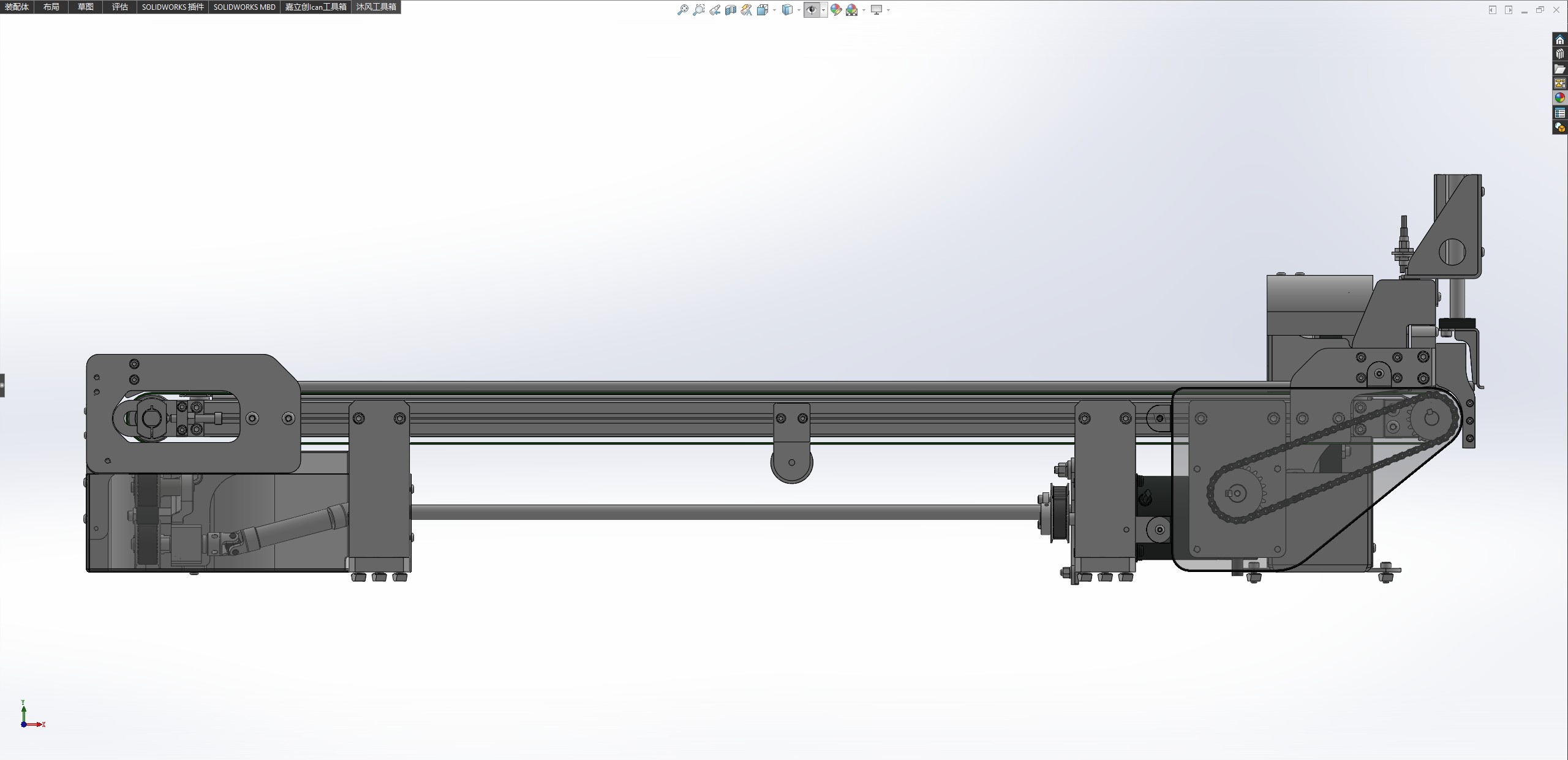多列输送皮带机