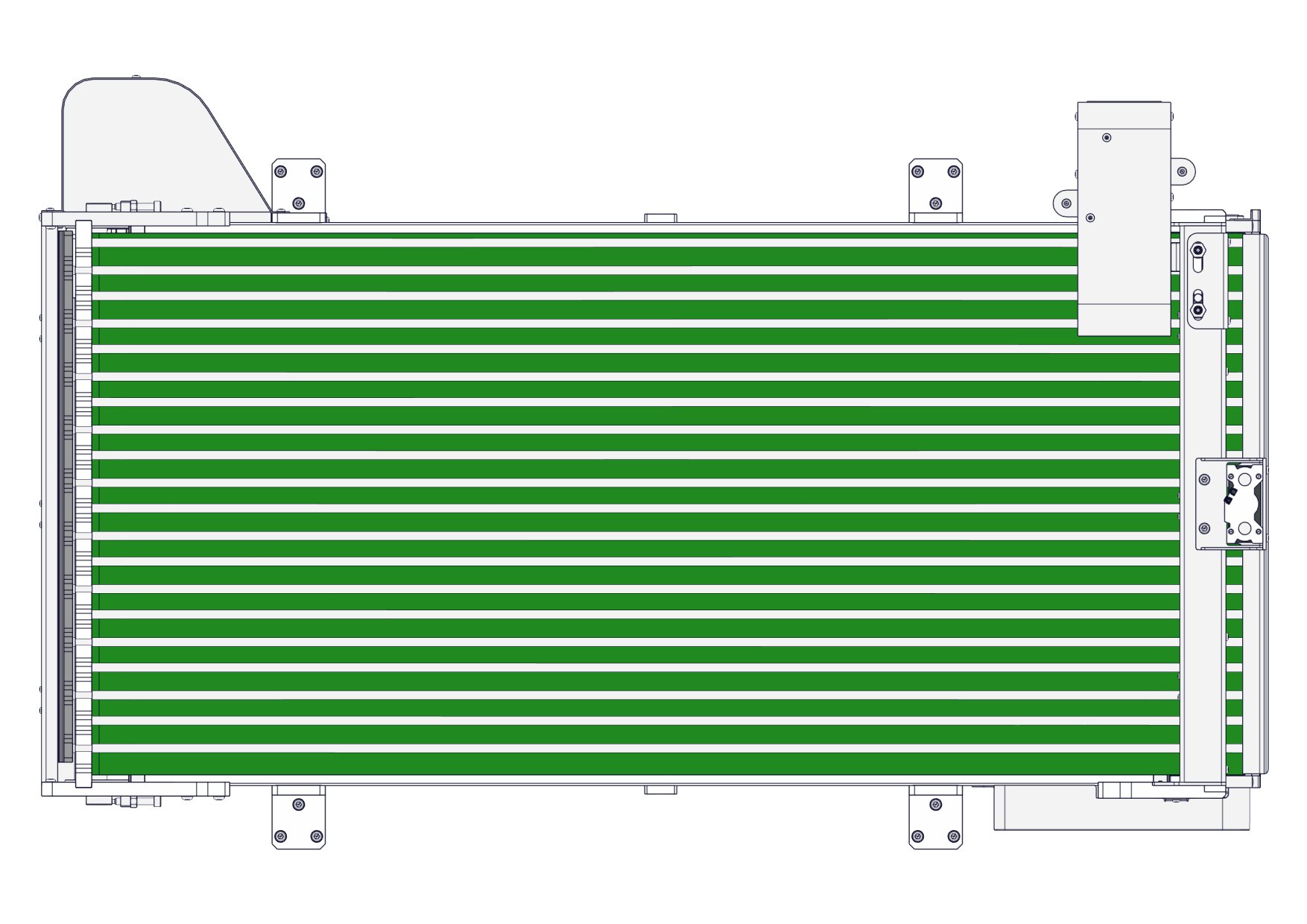 多列输送皮带机