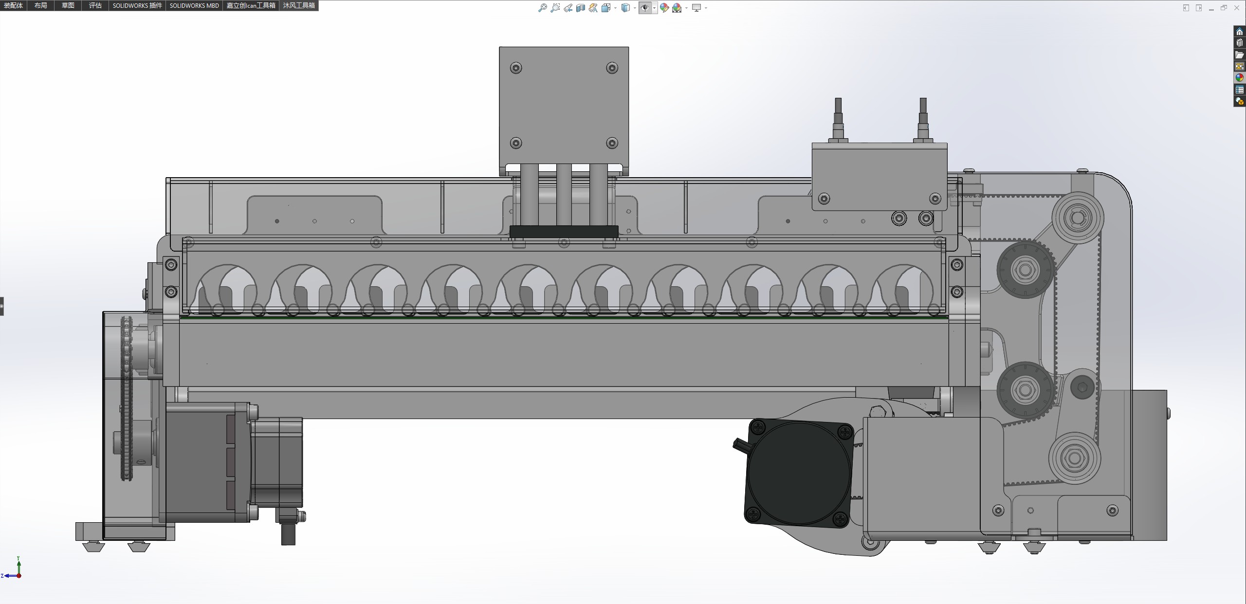 多列输送皮带机