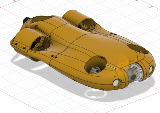 ROV CPS5水下无人机模型==1350605