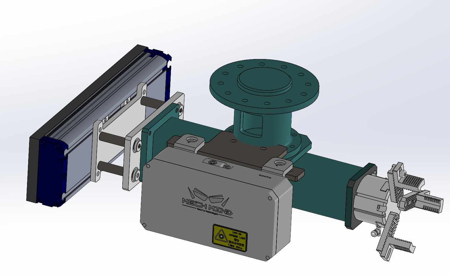 带3D视觉复合抓手