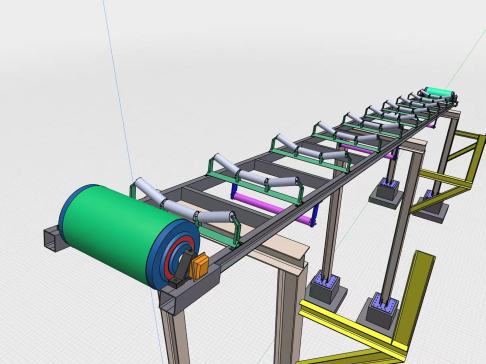 800mm皮带输送机