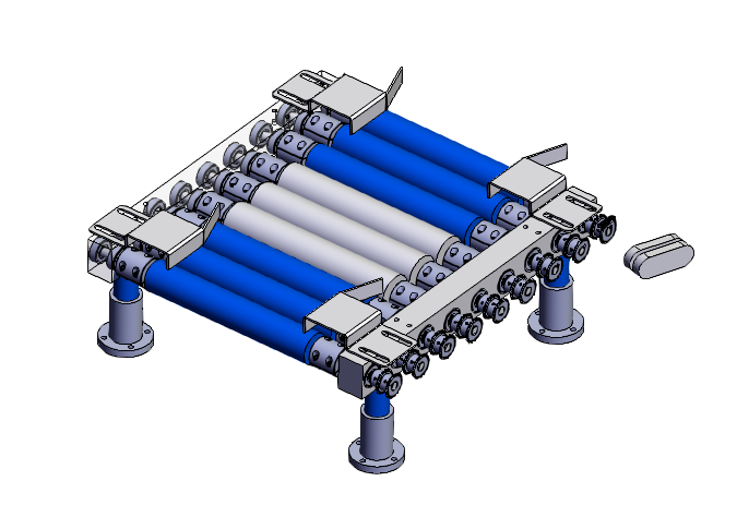 小型链式滚筒输送机