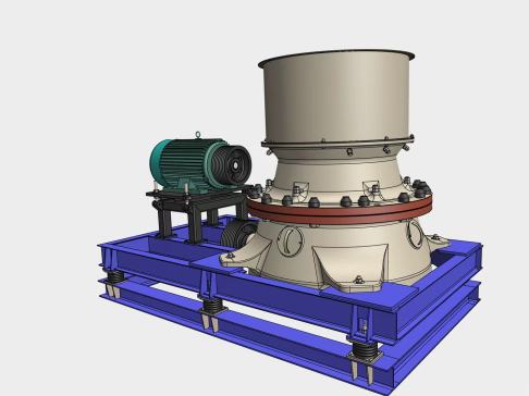 GP300单缸圆锥破碎机