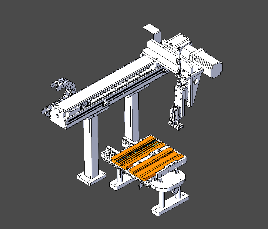 滑台式上料机构
