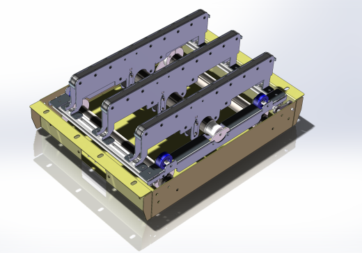辊筒线顶升移载机