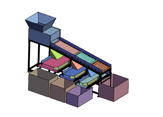 鳝鱼自动分拣设备