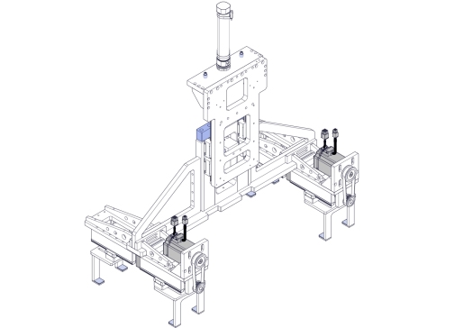 基于正反丝杠的夹爪机构