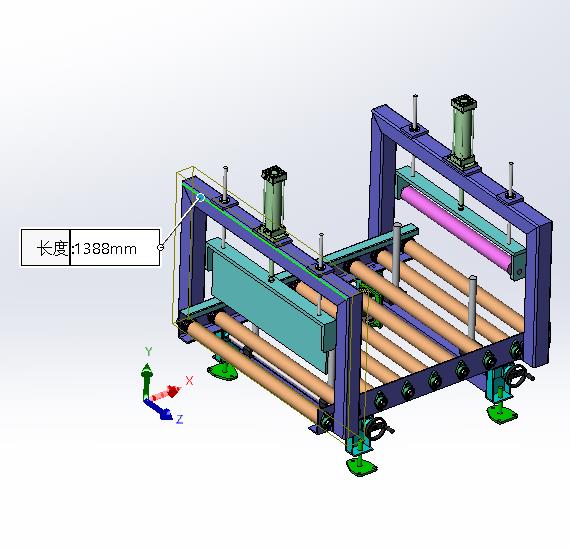 自动定位-宽度可调-链条驱动滚筒输送机