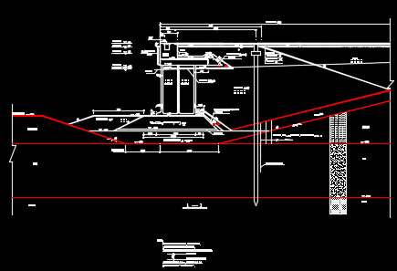 某货运码头结构设计图