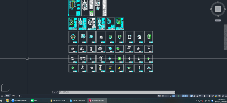 多型号搪玻璃反应釜总装图