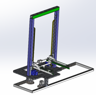 智能电动升降叉车