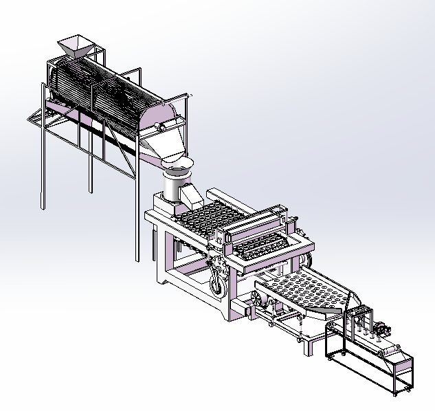 水果去皮去核装罐机