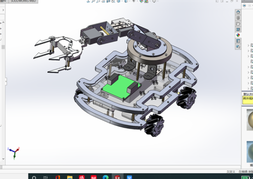 智能寻迹物流机械臂小车--988008-200