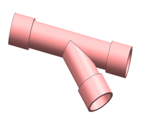 三通管注塑模具设计
