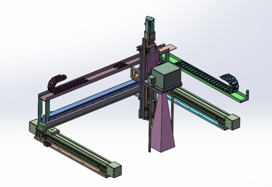三轴视觉检测模组