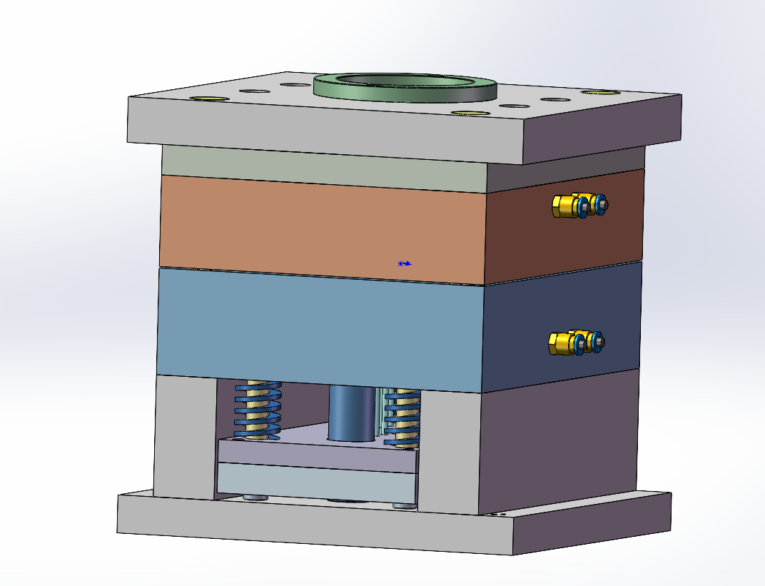 盖板注塑模的设计