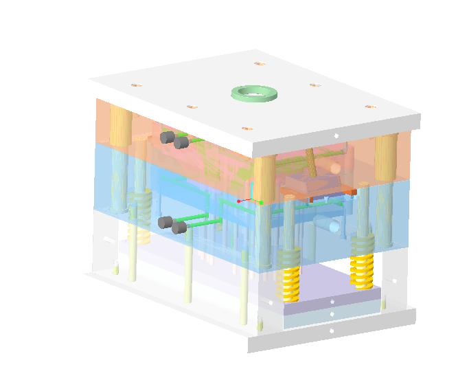 游戏手柄注塑模具