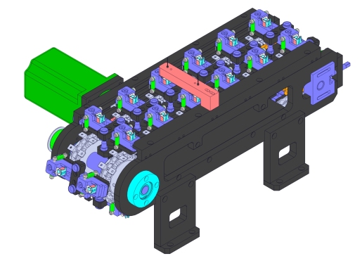 循环链条治具输送机构