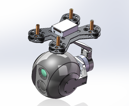 三轴光电吊舱（双光）
