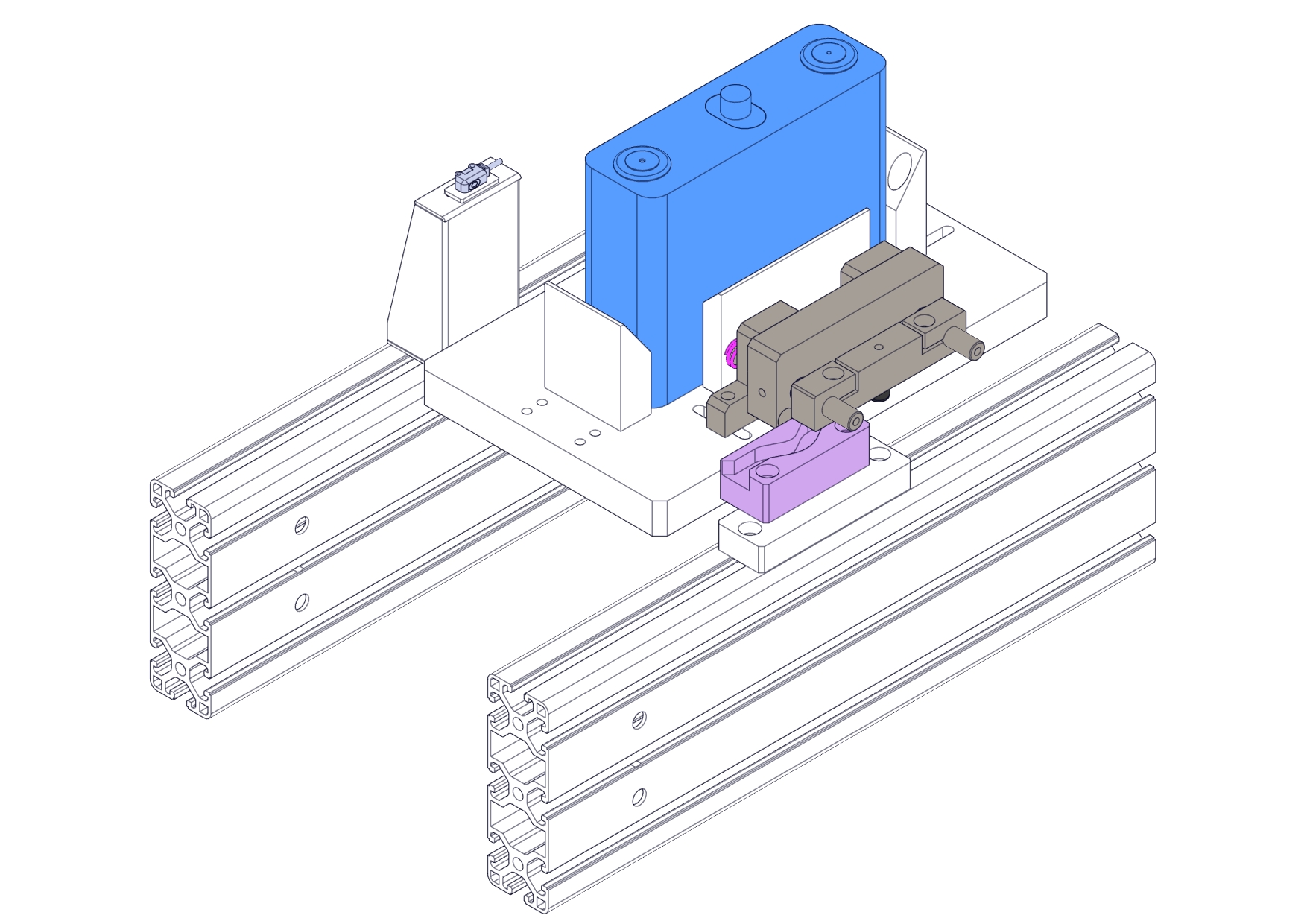 基于凸轮原理的自动张紧机构