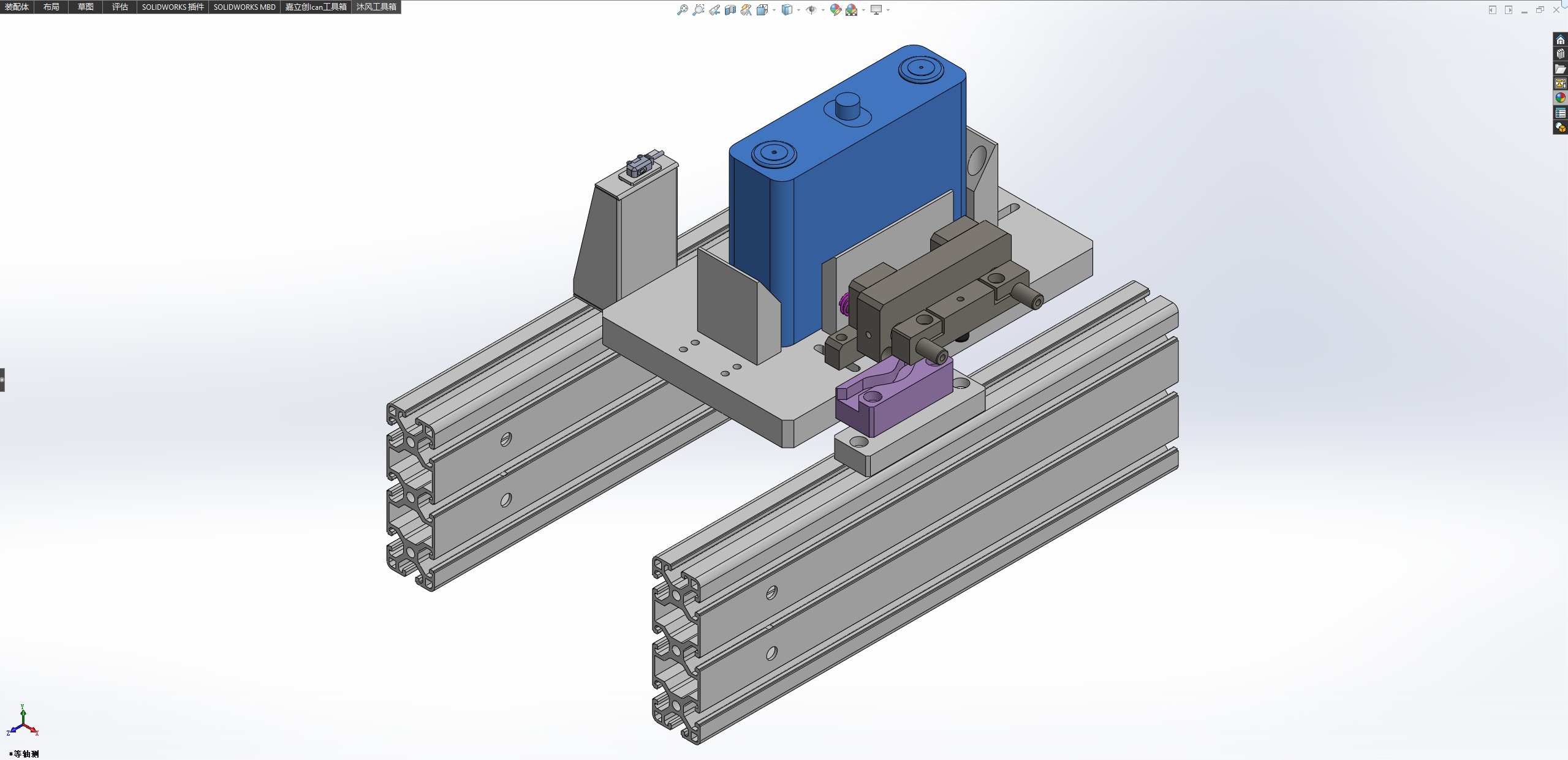 基于凸轮原理的自动张紧机构
