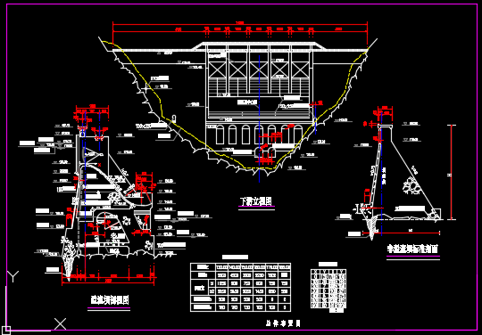 混凝土重力坝初步设计图