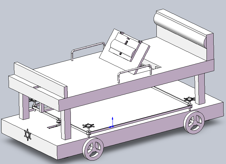 一种急诊科用—体化移动护理床