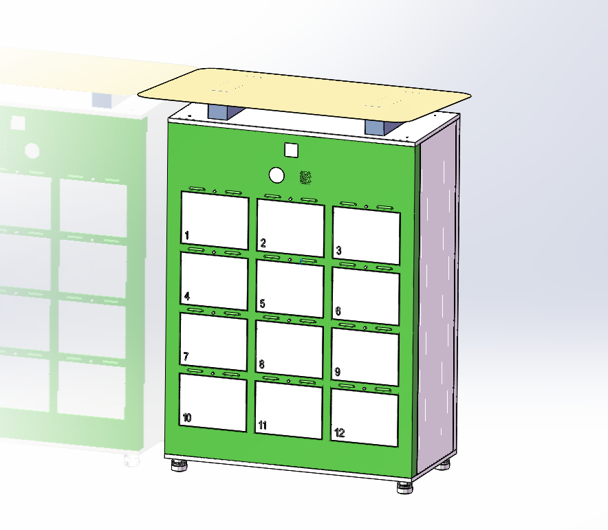 智能电瓶换电柜