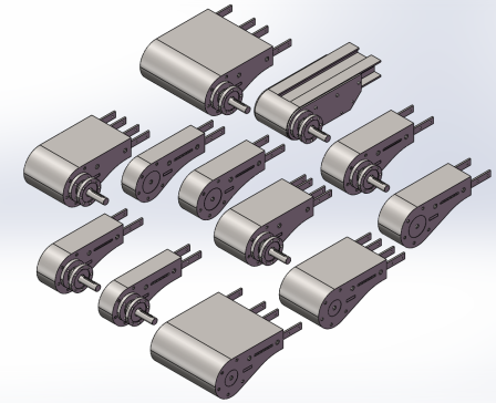 柔性链驱动头尾 12款
