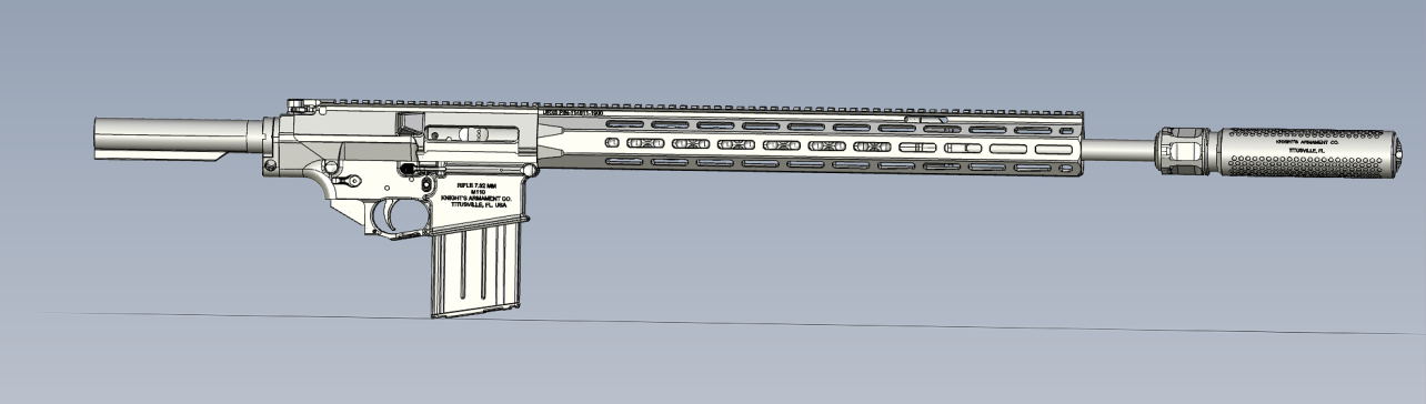 kac sr25 M110 VFC步枪