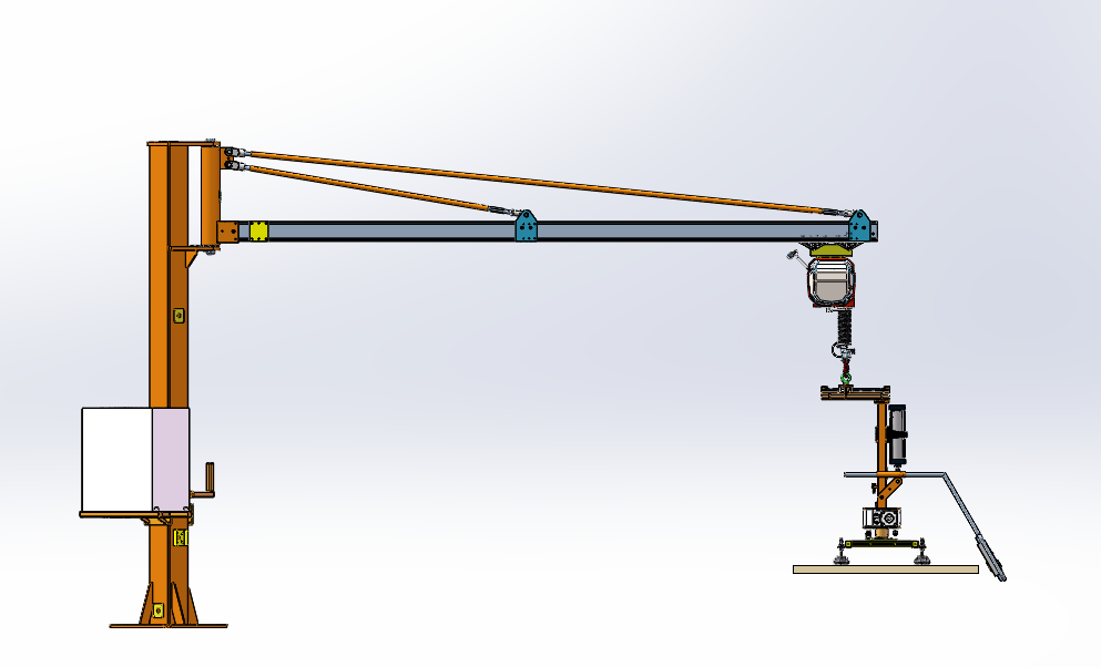 光伏安装助力臂