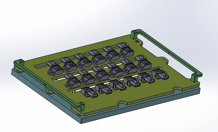 产品放置定位转运托盘