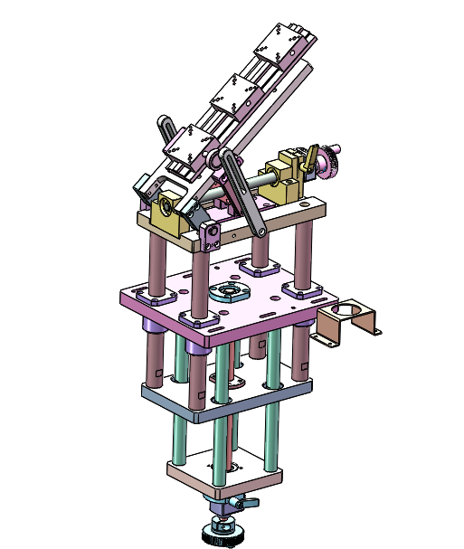 升降及角度调节机构
