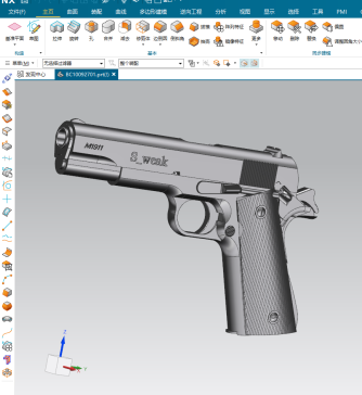 Browning勃朗宁M1911 Pistol沙漠勇士半自动手枪玩具模型非实物