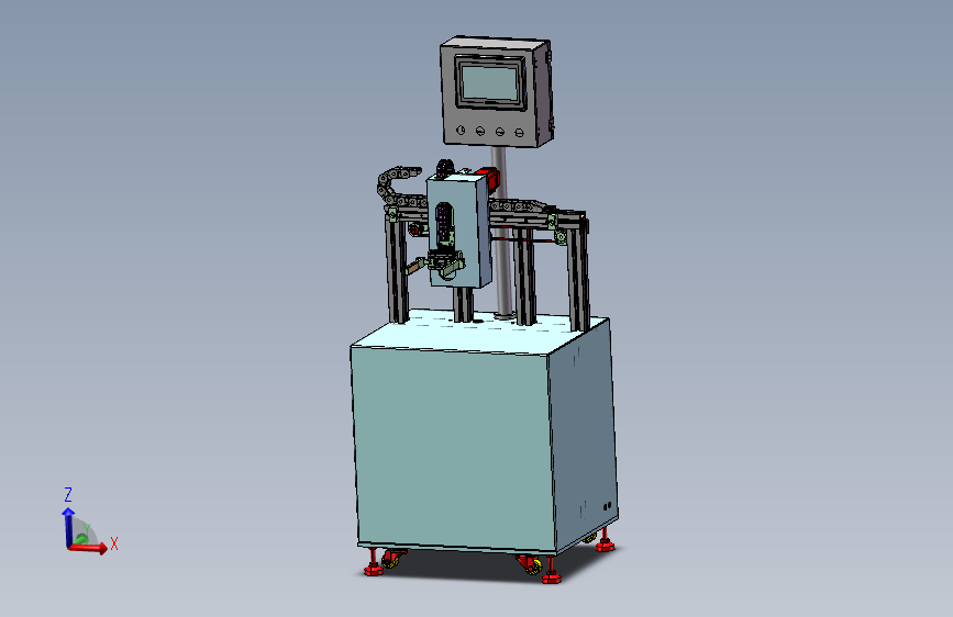 180°翻转机（sw可编辑+工程图+bom）