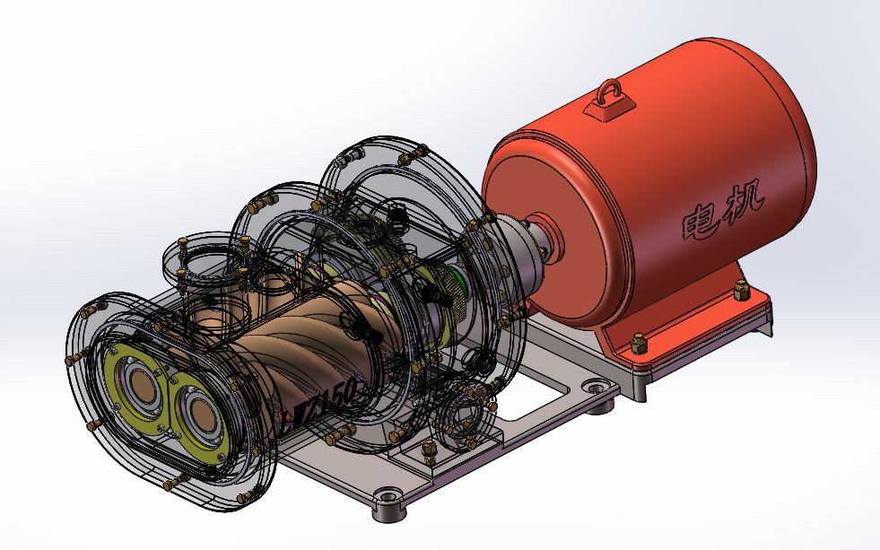 无油螺杆真空泵