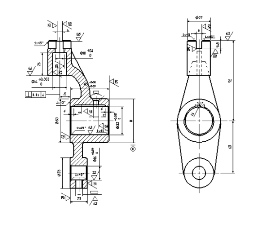 推动架零件机械加工工艺规程制订及夹具设计