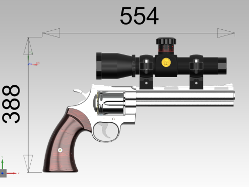 Colt柯尔特蟒蛇左轮手枪