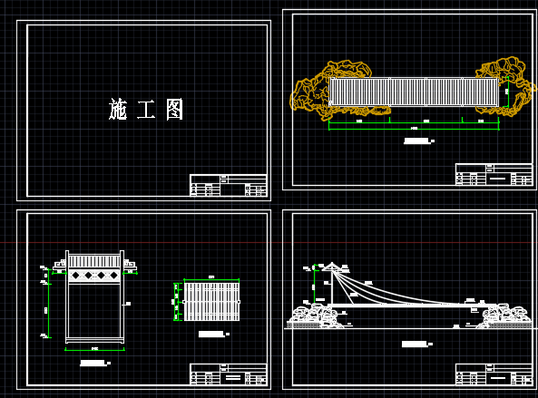 吊桥施工图
