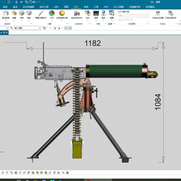维克斯机枪Vickers Machine Gun马克沁公司研发