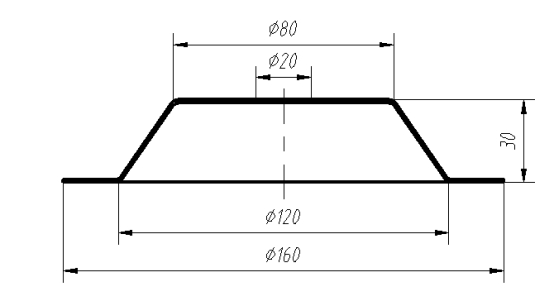 锥形盖复合模冲压模具设计