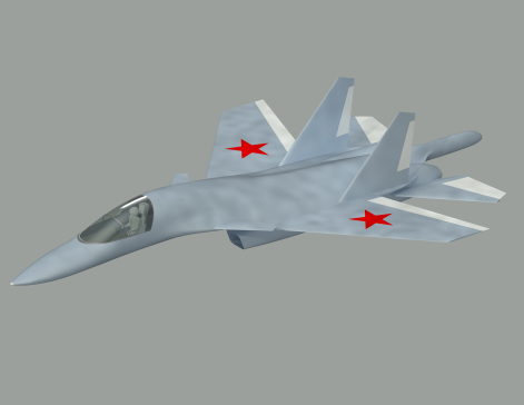 SU34鸭嘴兽战斗机