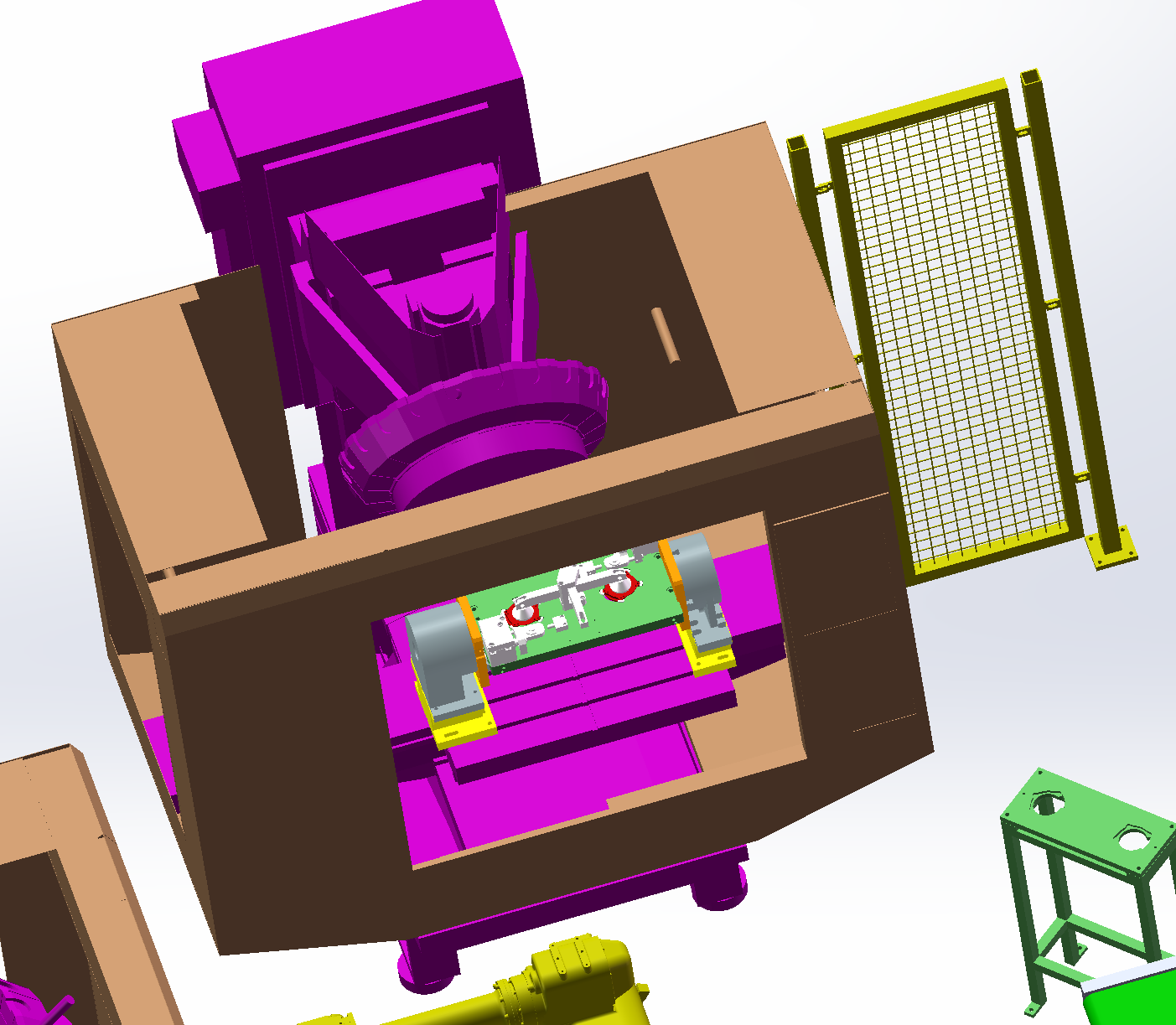 1V3机器人机床上下料项目