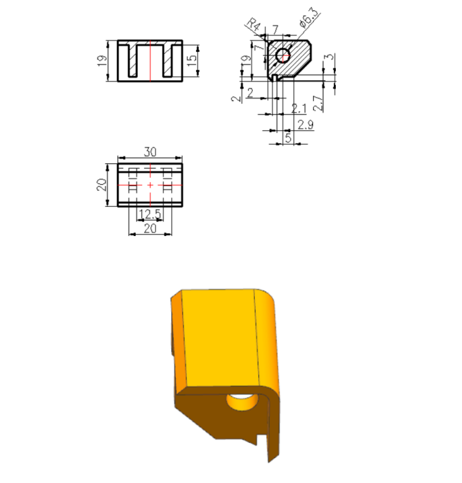 铰链体压铸模具设计