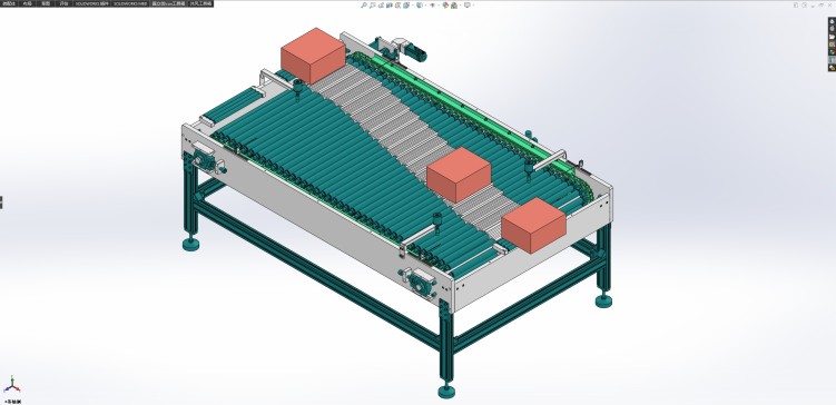 纸箱分道输送机
